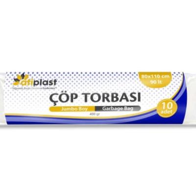 Atiplast Endüstriyel Jumbo Çöp Torbası 80x110 Kahve 400 Gr