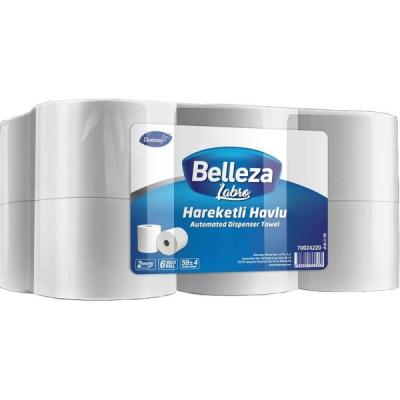 Belleza Labro Hareketli Havlu 3.5 Kg 21.2 Cm x 6 Lı