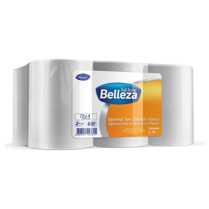 Belleza Optimal İçten Çekmeli Havlu 72 Mt 6 Lı