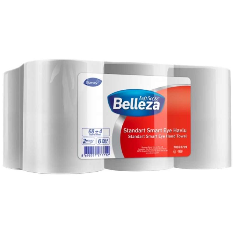 Belleza Standart Smart Eye Havlu Kağıt 68 Mt 6 Lı