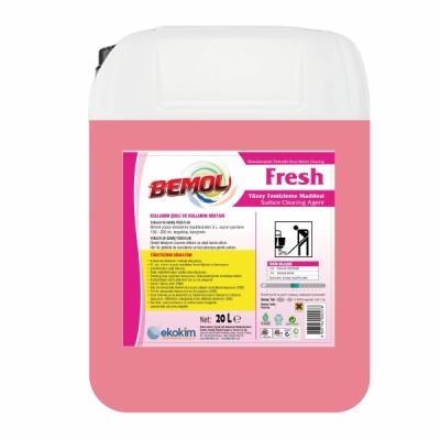 Bemol Fresh Yüksek Parfümlü Yüzey Temizleyici Çiçek 20 Kg