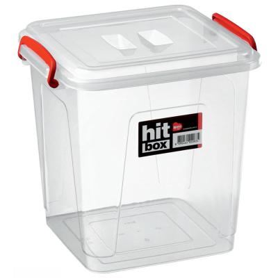 Bora Plastik Kare Kapaklı Kasa No: 16  19,5L