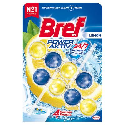 Bref Power Aktiv Katı Klozet Blok Limon Kokulu 2'li Paket
