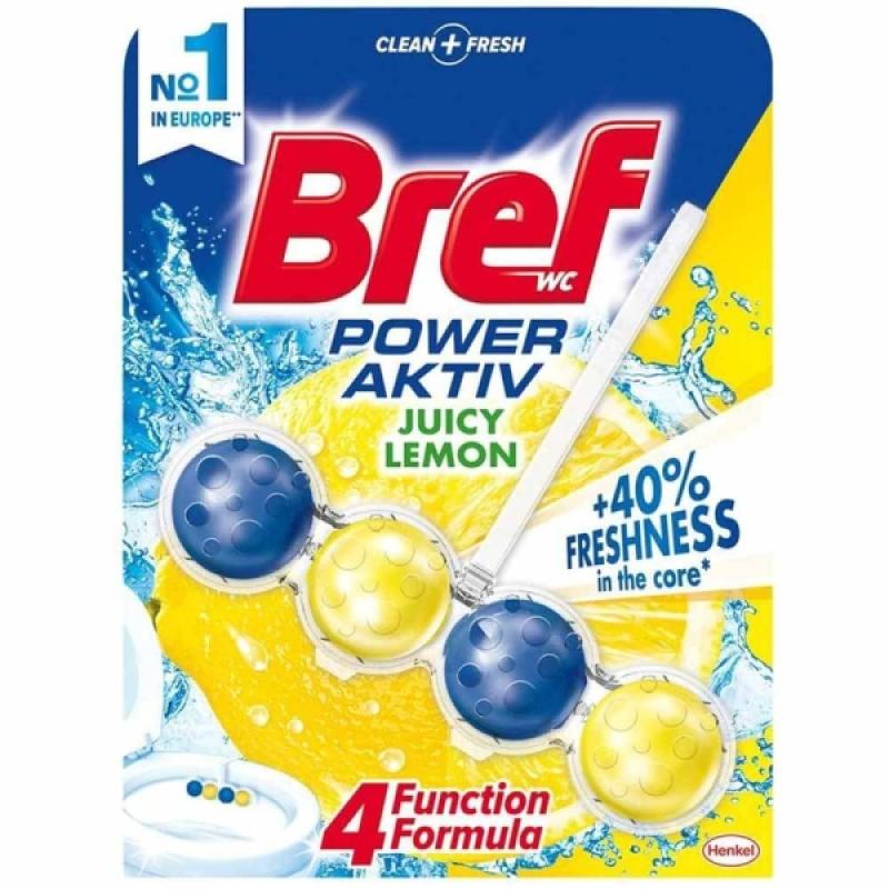​​Bref Power Aktiv Klozet Blok Limon 4 Lü