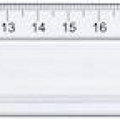 Brons Plastik Cetvel BR-225 30 Cm