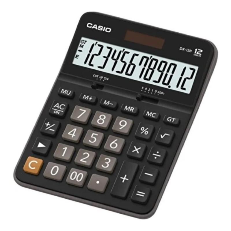 Casio Hesap Makinesi DX-12BK 12 Hane