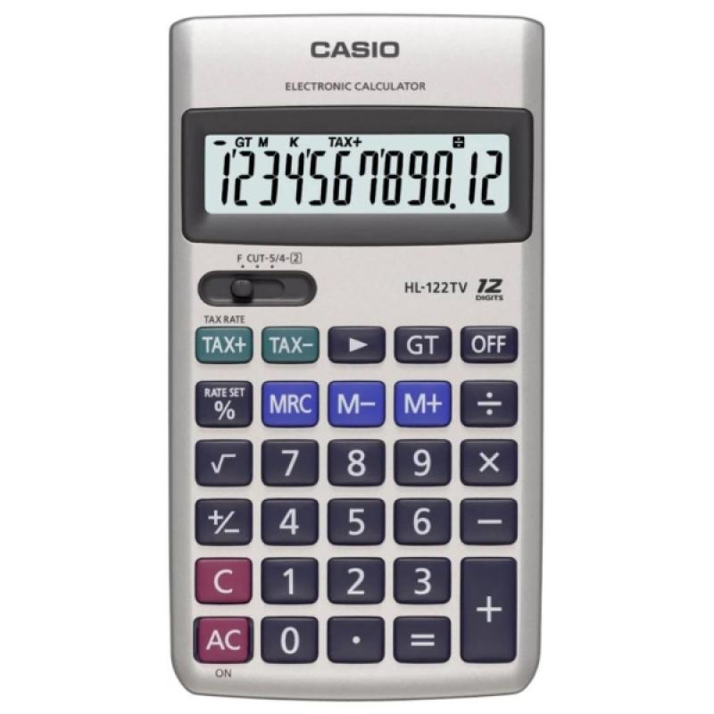 Casio Hesap Makinesi HL-122TV 12 Hane