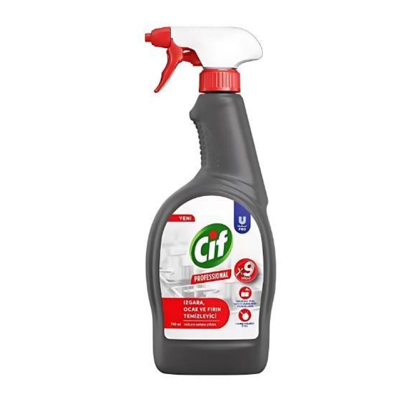 Cif Professional Izgara Fırın Ocak Temizleyici Sprey 750 Ml