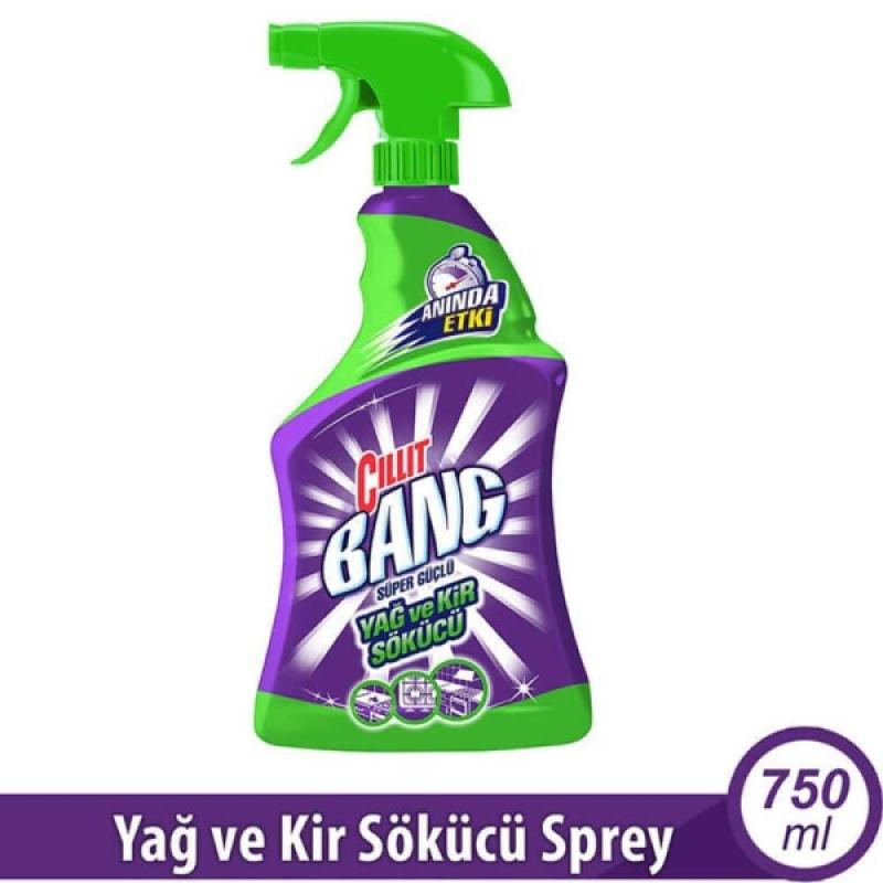Cillit Bang Yağ Sökücü Spreyi 750 Ml