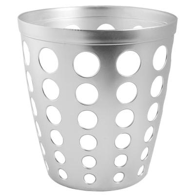 Dayco 0122YG Delikli Çöp Kovası Gri 12 lt