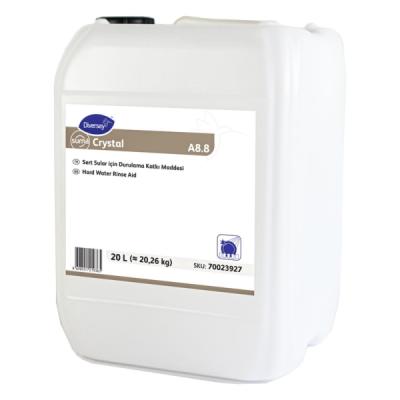Diversey Crystal A8.8 Asitli Bulaşık Parlatıcı 20.26 Kg