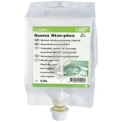 Diversey Suma Star Plus D1 Plus Konsantre Elde Bulaşık Yıkama Deterjanı 1.5 Lt