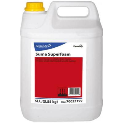 Diversey Suma SuperFoam Ağır Yağ ve Kir Çözücü Deterjan Köpüklü 5 Lt