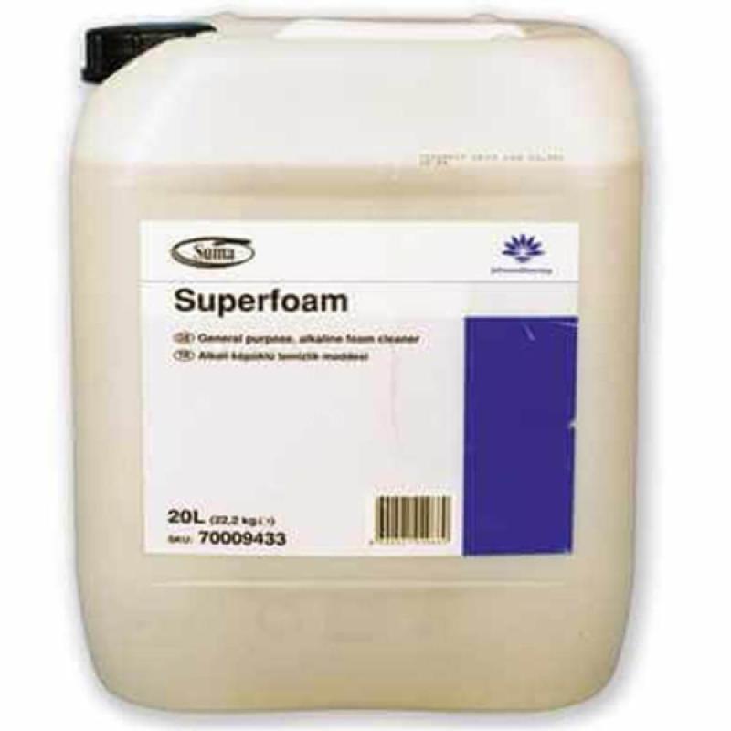Diversey Suma Superfoam Köpüklü Ağır Yağ Kir Çözücü Deterjan 20 Lt