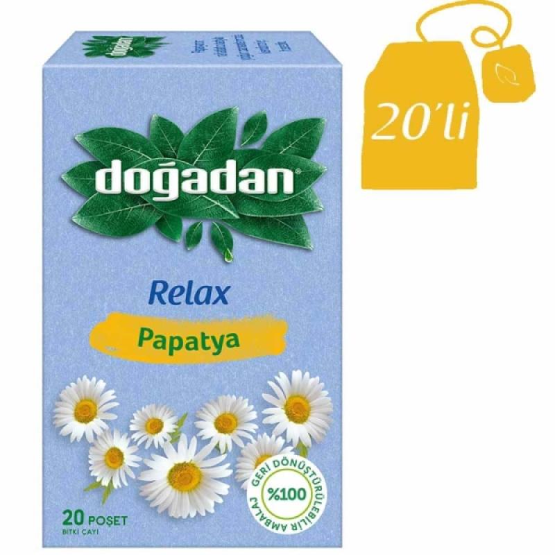 Doğadan Papatya Bitki Çayı 20 Li