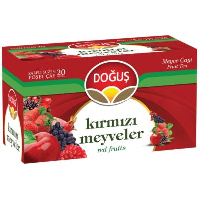Doğuş Meyve Çayı Kırmızı Meyveler 20 Li