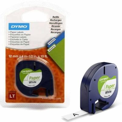 Dymo LetraTag Kağıt Şerit 12 mm x 4 Mt Beyaz 59421