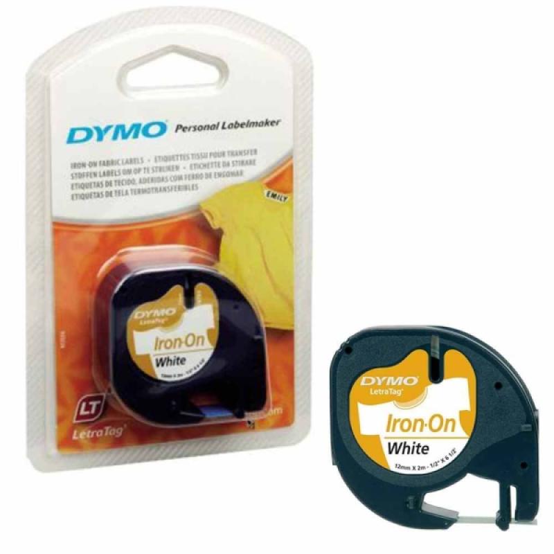Dymo LetraTag Ütü Transfer Şerit 12 mm x 2 Mt Beyaz S0718850