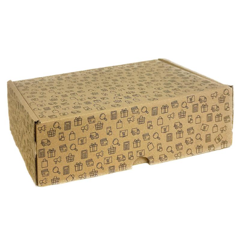 E-Ticaret Gönderi ve Kargo Kutusu 180 mm x 200 mm x 80 mm 0,96 Desi