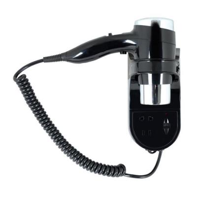 Easton ES5504B Saç Kurutma Makinesi 1600W Siyah Otel Tipi