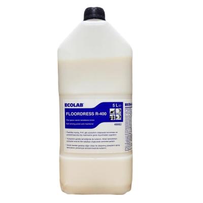 Ecolab Floordress R-400 Koruyucu Film Tabakası Oluşturan ve Cila İçeren Yer Temizleyici 5 Kg