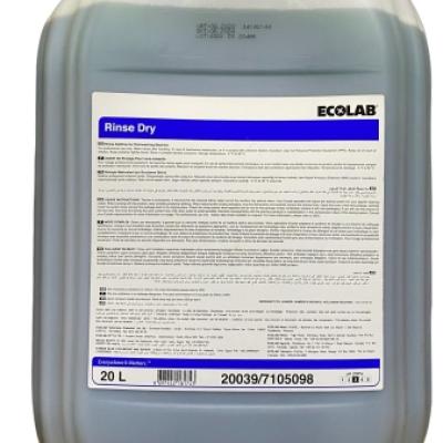 Ecolab Rinse Dry Bulaşık Parlatıcı 20 Kg