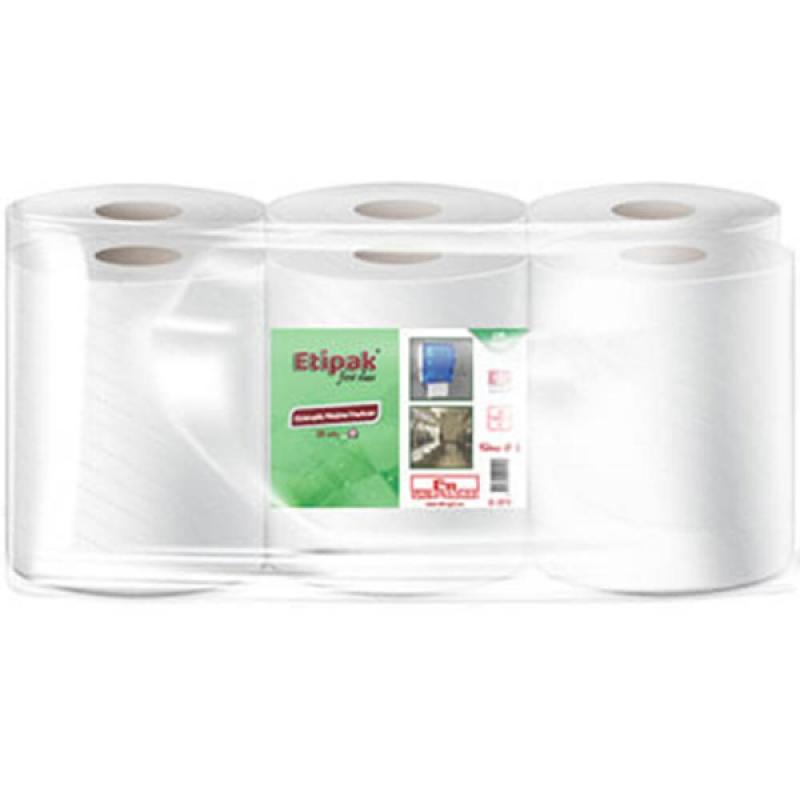 Etipak Otomatik Makine Havlusu 25 Cm 130 Mt 9 Kg 6 Lı