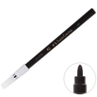 Faber-Castell 45 Keçeli Kalem Siyah 10'lu Paket