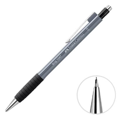 Faber Castell Grip 1347 Versatil Uçlu Kalem 0.7 mm Gri