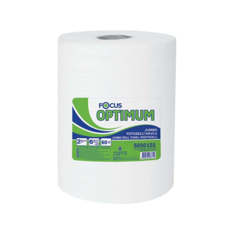 Focus Optimum Sensörlü Makine Havlusu - Fotoselli 6 Lı 60 Mt