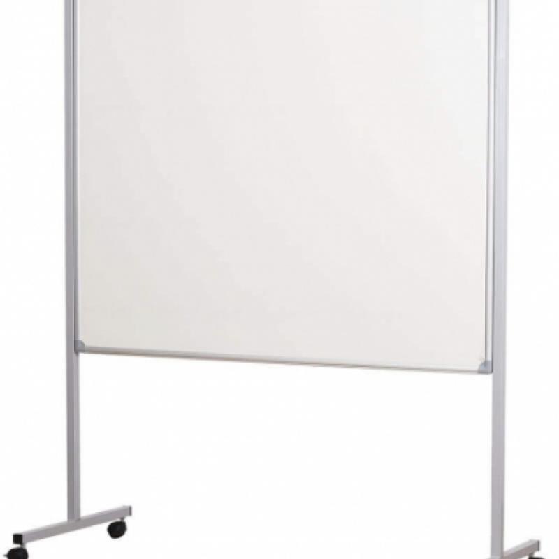 İnter Tekerlek Ayaklı Yazı Tahtası Manyetik Yüzey 90x120 Cm INT-615