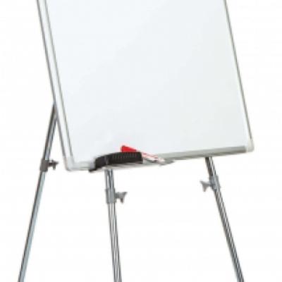 İnter Teleskopik Ayaklı Yazı Tahtası Emaye Yüzey 100x140 Cm INT-646