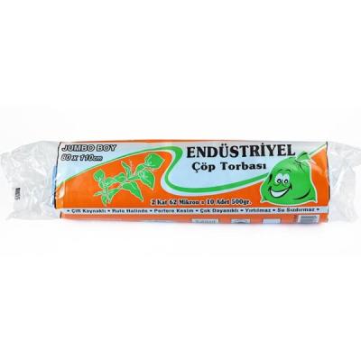 Kazanç Standart Jumbo Mavi Çöp Torbası 80x110 Cm 10 Lu 20 Paket