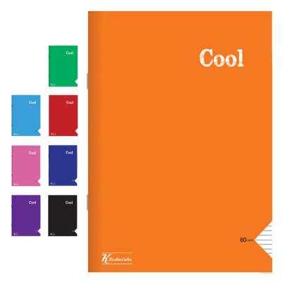 Keskin Color Cool A4 60 Yaprak Çizgili Pp Kapak Dikişli Defter