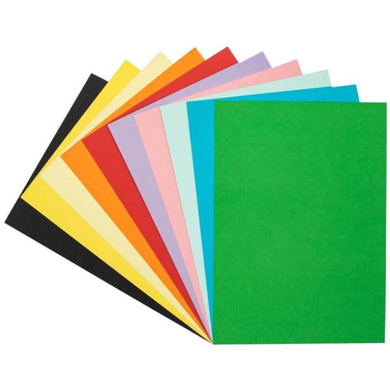 Keskin Color Fon Kartonu 25 cm x 35 cm Karışık 10 Renk