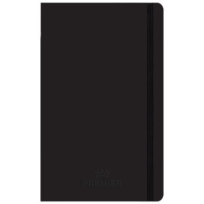 Keskin Color Premier Ciltli 13 cm x 21 cm Kareli 96 Yaprak Siyah Defter