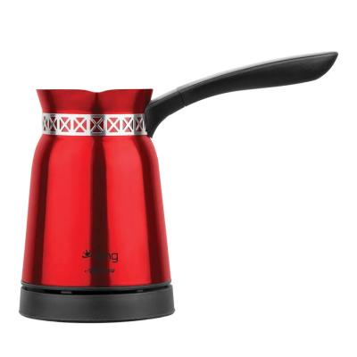 King K 441R Kırmızı Allaturca Elektrikli Cezve