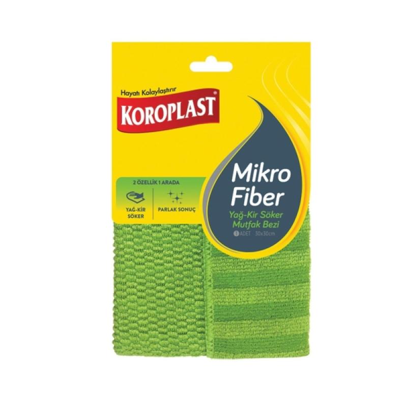 Koroplast Yağ ve Kir Sökücü Mutfak Bezi 30 x 30 Cm