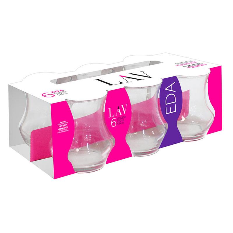Lav Eda Çay Bardağı 6'Lı 170Cc Eda332E
