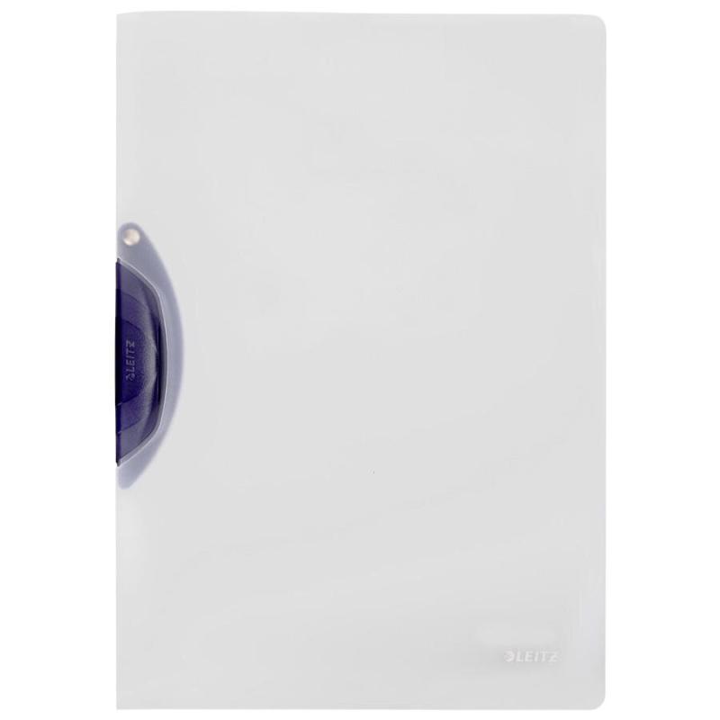 Leitz A4 Color Clip Magic Sıkıştırmalı Dosya Koyu Gri