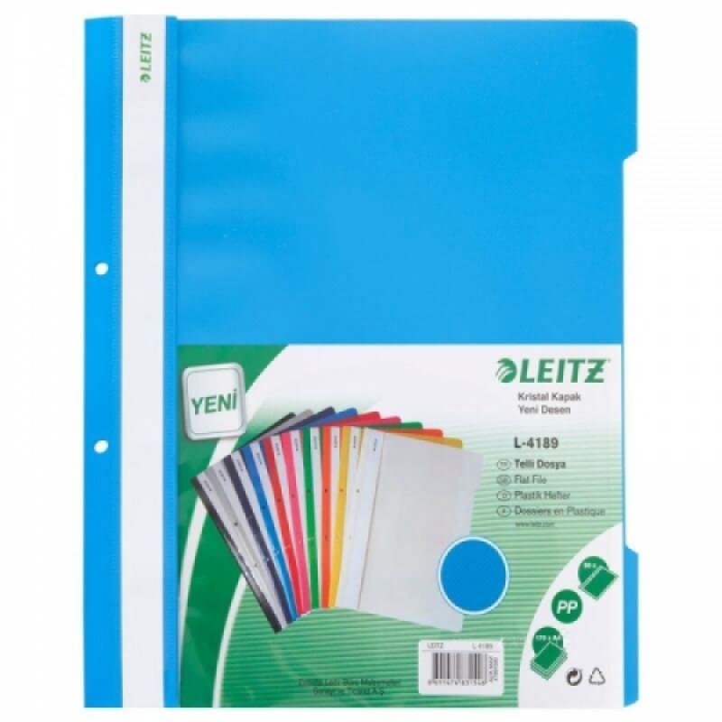 Leitz Telli Dosya A4 Açık Mavi 50 Li L-4189