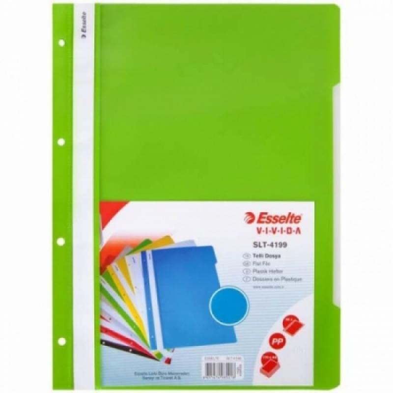 Leitz Telli Dosya A4 Açık Yeşil 50 Li L-4189