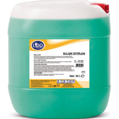 Lido Sıvı Elde Bulaşık Deterjanı Yeşil 30 Kg