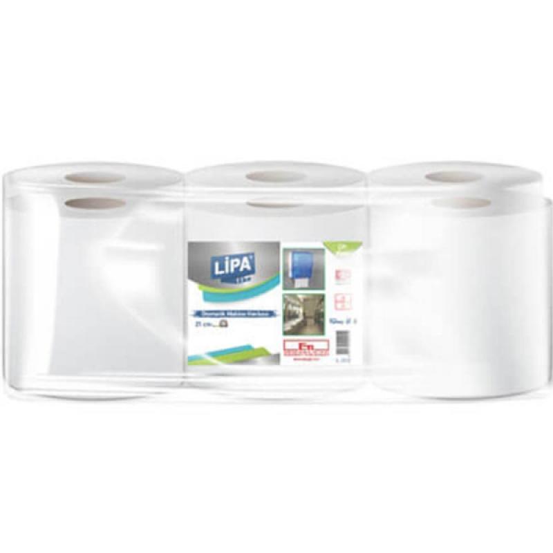 Lipa Eko Otomatik Makine Havlusu 21 Cm 4 Kg 6 Lı