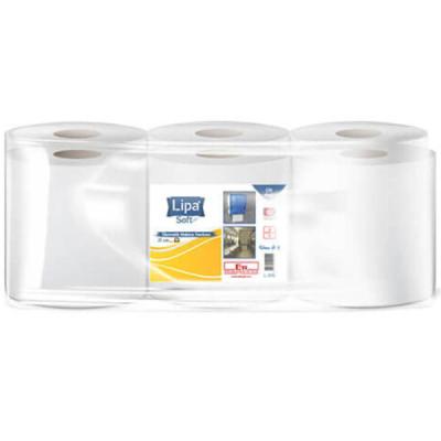 Lipa Soft Otomatik Makine Havlusu 21 Cm 3.5 Kg 6 Lı