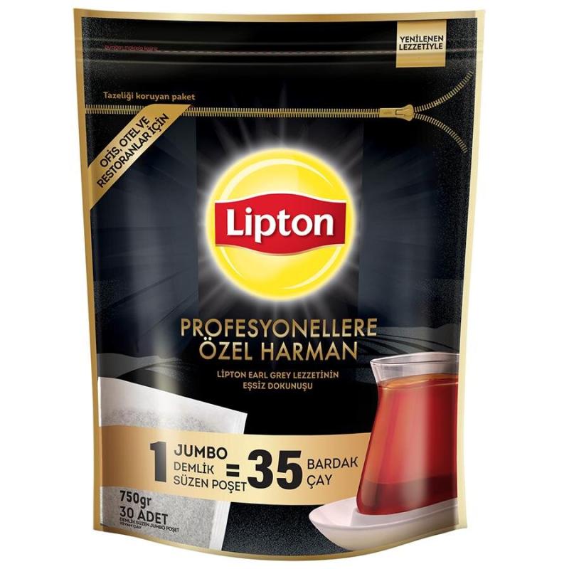 Lipton Profesyonellere Özel Harman Jumbo Demlik Poşet Çay 30'lu