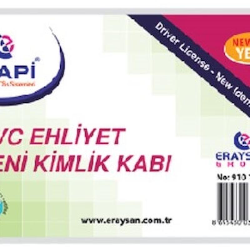 Mapi Pvc Ehliyet Kart Koruma Kabı 100 Lü