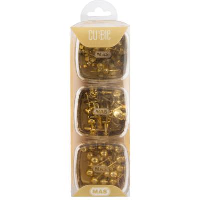 Mas 1335 Cubbie Pvc Kaplı Premium Gold 3'lü Set