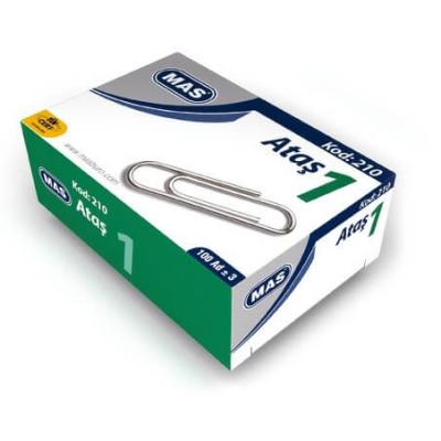 Mas Ataş No 1 Nikel Kaplı Süper Kalite 100 Adet