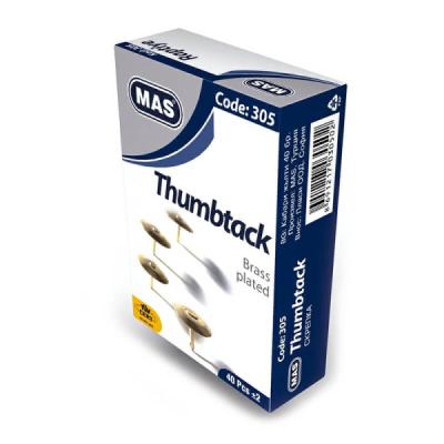 Mas Rubbie Raptiye Sarı Pirinç Kaplı 305